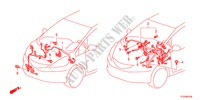 WIRE HARNESS(3)(LH) for Honda JAZZ 1.4LS    TEMP TIRE 5 Doors 5 speed manual 2012
