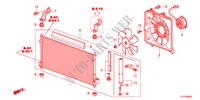 AIR CONDITIONER(CONDENSER ) for Honda JAZZ HYBRID IMA-H    TEMP TIRE 5 Doors full automatic 2012