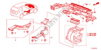 DUCT for Honda JAZZ HYBRID IMA-S    TEMP TIRE 5 Doors full automatic 2012