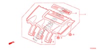 ENGINE COVER for Honda JAZZ HYBRID IMA      TEMP TIRE 5 Doors full automatic 2012
