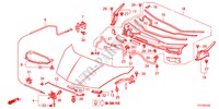 ENGINE HOOD(RH) for Honda JAZZ HYBRID IMA-H 5 Doors full automatic 2012