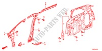 INNER PANELS for Honda ODYSSEY EXL 5 Doors 5 speed automatic 2011