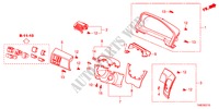 INSTRUMENT PANEL GARNISH( DRIVER SIDE) for Honda ODYSSEY EXL 5 Doors 5 speed automatic 2011