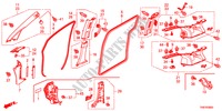 PILLAR GARNISH for Honda ODYSSEY TOURING 5 Doors 6 speed automatic 2011