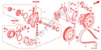 POWER STEERING PUMP for Honda ODYSSEY EXL 5 Doors 5 speed automatic 2011