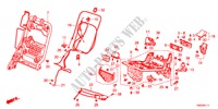 REAR SEAT COMPONENTS(R.) for Honda ODYSSEY EXL 5 Doors 5 speed automatic 2011