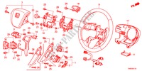 STEERING WHEEL(SRS)(1) for Honda ODYSSEY EXL 5 Doors 5 speed automatic 2011