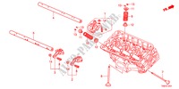 VALVE/ROCKER ARM(REAR) for Honda ODYSSEY LX 5 Doors 5 speed automatic 2011