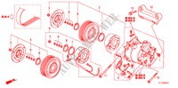 AIR CONDITIONER (COMPRESSOR) (2.4L) for Honda ACCORD 2.4 EXECUTIVE 4 Doors 5 speed automatic 2009