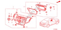 CENTER MODULE for Honda ACCORD 2.2 S 4 Doors 6 speed manual 2009