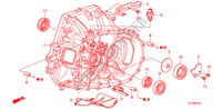 CLUTCH CASE for Honda ACCORD 2.0 ES 4 Doors 6 speed manual 2009