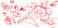 INSTRUMENT PANEL GARNISH (PASSENGER SIDE) (LH) for Honda ACCORD 2.4 EXECUTIVE 4 Doors 5 speed automatic 2009