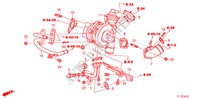 TURBOCHARGER (DIESEL) for Honda ACCORD 2.2 S 4 Doors 6 speed manual 2009