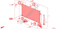 AIR CONDITIONER(CONDENSER )(DIESEL) for Honda ACCORD 2.2 ES 4 Doors 6 speed manual 2011