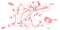 AIR CONDITIONER(HOSES/PIP ES)(2.4L)(LH) for Honda ACCORD 2.4 EXECUTIVE 4 Doors 6 speed manual 2011