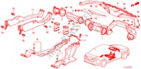 DUCT(RH) for Honda ACCORD 2.2 ES 4 Doors 6 speed manual 2011