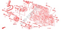 ENGINE MOUNTING BRACKET(2 .4L) for Honda ACCORD 2.4 S 4 Doors 6 speed manual 2010