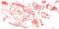 INSTRUMENT PANEL GARNISH( PASSENGER SIDE)(RH) for Honda ACCORD 2.0 S 4 Doors 6 speed manual 2010