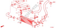 INTERCOOLER(2) for Honda ACCORD 2.2 S-H 4 Doors 6 speed manual 2011