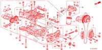 OIL PUMP(2.4L) for Honda ACCORD 2.4 TYPE S 4 Doors 6 speed manual 2011