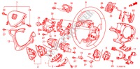 STEERING WHEEL(SRS) for Honda ACCORD 2.2 ES 4 Doors 6 speed manual 2011