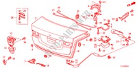 TRUNK LID for Honda ACCORD 2.2 ES 4 Doors 6 speed manual 2011