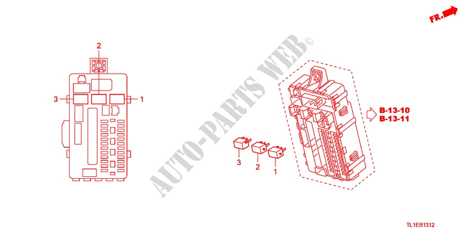 CONTROL UNIT(CABIN)(2) for Honda ACCORD 2.2 ES 4 Doors 6 speed manual 2011