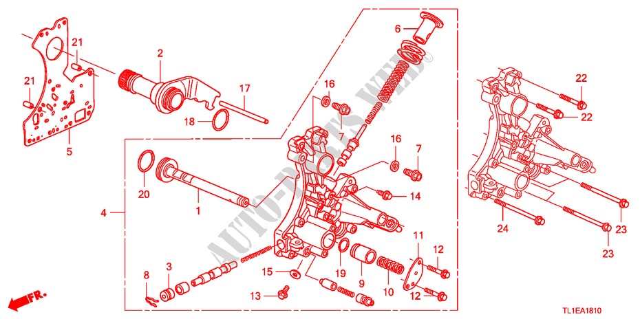 REGULATOR BODY(DIESEL) for Honda ACCORD 2.2 S 4 Doors 5 speed automatic 2011