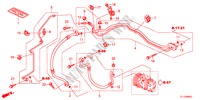 AIR CONDITIONER(HOSES/PIP ES)(2.0L)(RH) for Honda ACCORD 2.0 EX 4 Doors 6 speed manual 2012