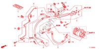 AIR CONDITIONER(HOSES/PIP ES)(2.4L)(LH) for Honda ACCORD 2.4 S 4 Doors 6 speed manual 2012