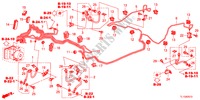 BRAKE LINES(VSA)(DIESEL)( RH) for Honda ACCORD 2.2 ES 4 Doors 5 speed automatic 2012