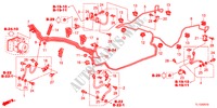 BRAKE LINES(VSA)(LH) for Honda ACCORD 2.0 ELEGANCE 4 Doors 5 speed automatic 2012