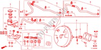 BRAKE MASTER CYLINDER/MAS TER POWER(LH) for Honda ACCORD 2.2 ELEGANCE 4 Doors 6 speed manual 2012