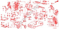 CONTROL UNIT(CABIN)(1)(RH ) for Honda ACCORD 2.2 EXECUTIVE 4 Doors 6 speed manual 2012