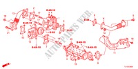 EGR VALVE(DIESEL) for Honda ACCORD 2.2 ELEGANCE 4 Doors 6 speed manual 2012