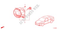 FOG LIGHT for Honda ACCORD 2.4 EXECUTIVE 4 Doors 6 speed manual 2012