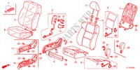 FRONT SEAT(R.)(RH) for Honda ACCORD 2.0 ES 4 Doors 6 speed manual 2012