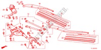 FRONT WINDSHIELD WIPER(RH ) for Honda ACCORD 2.0 ES 4 Doors 6 speed manual 2012