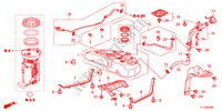 FUEL TANK for Honda ACCORD 2.0 COMFOT 4 Doors 6 speed manual 2012