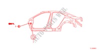 GROMMET(SIDE) for Honda ACCORD 2.4 TYPE S 4 Doors 6 speed manual 2012