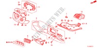 INSTRUMENT PANEL GARNISH( DRIVER SIDE)(RH) for Honda ACCORD 2.2 ES-GT 4 Doors 6 speed manual 2012