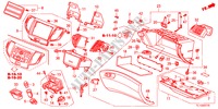 INSTRUMENT PANEL GARNISH( PASSENGER SIDE)(LH) for Honda ACCORD 2.0 COMFOT 4 Doors 6 speed manual 2012