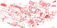 INSTRUMENT PANEL GARNISH( PASSENGER SIDE)(RH) for Honda ACCORD 2.2 S 4 Doors 6 speed manual 2012