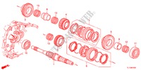 MAINSHAFT(DIESEL) for Honda ACCORD 2.2 EXECUTIVE-H 4 Doors 6 speed manual 2012