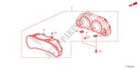 METER for Honda ACCORD 2.4 TYPE S 4 Doors 5 speed automatic 2012