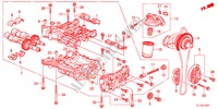 OIL PUMP(2.4L) for Honda ACCORD 2.4 EXECUTIVE 4 Doors 6 speed manual 2012
