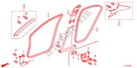 PILLAR GARNISH(RH) for Honda ACCORD 2.2 EX 4 Doors 5 speed automatic 2012