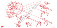 SHIFT FORK(DIESEL) for Honda ACCORD 2.2 COMFOT 4 Doors 6 speed manual 2012