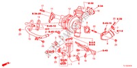 TURBOCHARGER(DIESEL) for Honda ACCORD 2.2 TYPE S-H 4 Doors 6 speed manual 2012