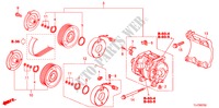AIR CONDITIONER (COMPRESSOR) (DIESEL) for Honda ACCORD TOURER 2.2 ES 5 Doors 6 speed manual 2009